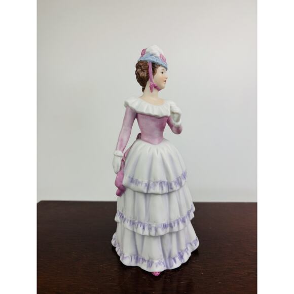 Homco #1431 Porcelain Figurine Victorian Lady 8.5 in - Picture 7 of 16